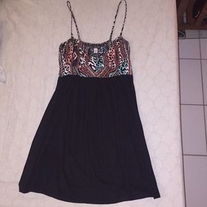 Billabong animal print dress.